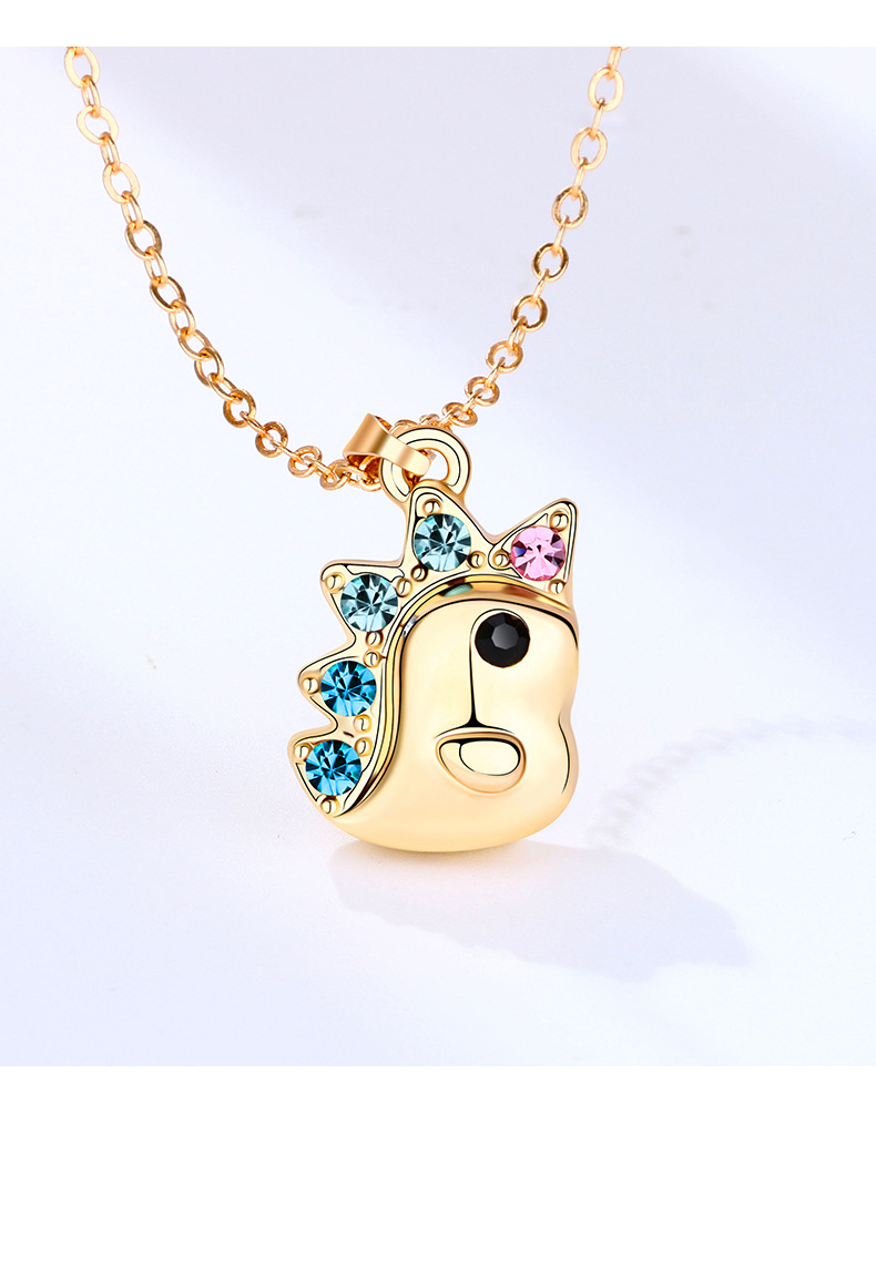 1 Set Quantity Holiday, Street Occasion Alloy Material Valentine'S Day Festival Streetwear Alloy Plating Inlay Zircon Valentine's Day Couple Pendant Necklace