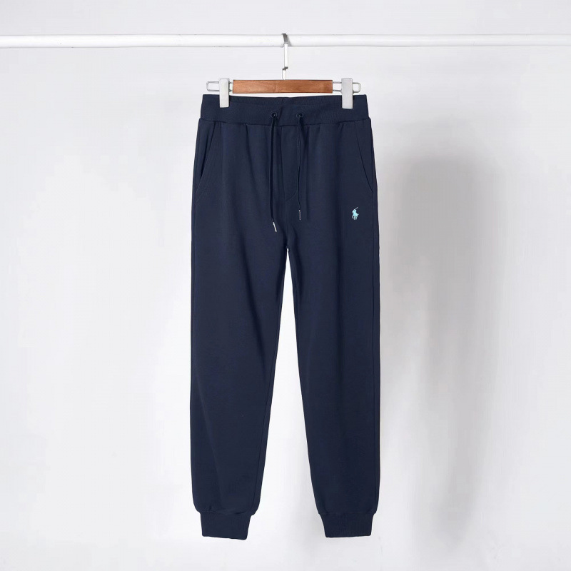 Pants royal blue green sky blue label