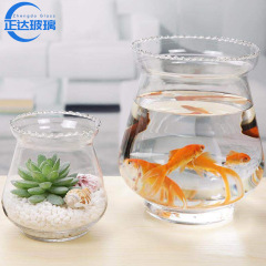 メーカー卸売りシンプル冬瓜ガラス花瓶水培緑羅植物生花挿し花瓶客間置物器
