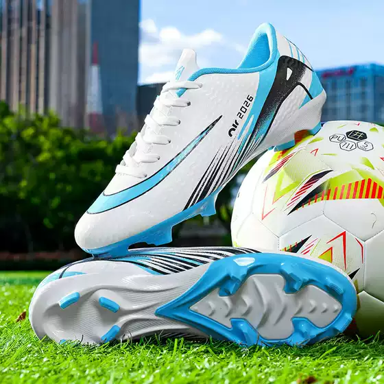Cross-Border New Style 16 Football Shoes Adult Training Shoes Ag Long Spikes Tf Broken Spikes Youth Student Competition Training Shoes