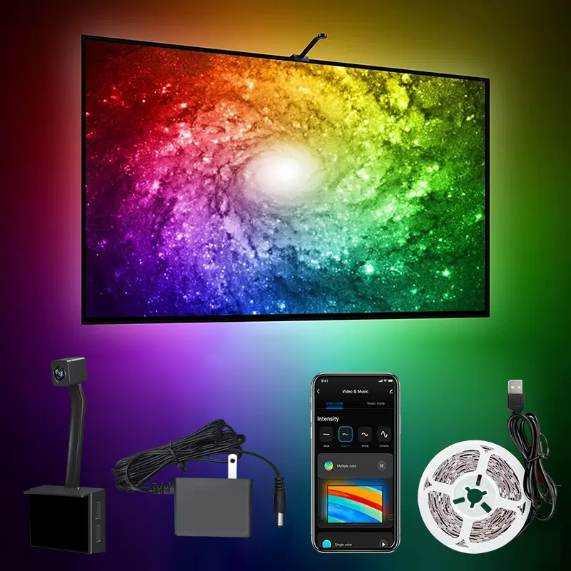 取色器电视TV梦幻星空led灯跨境专供幻彩APP电脑屏幕摄像头拾色器