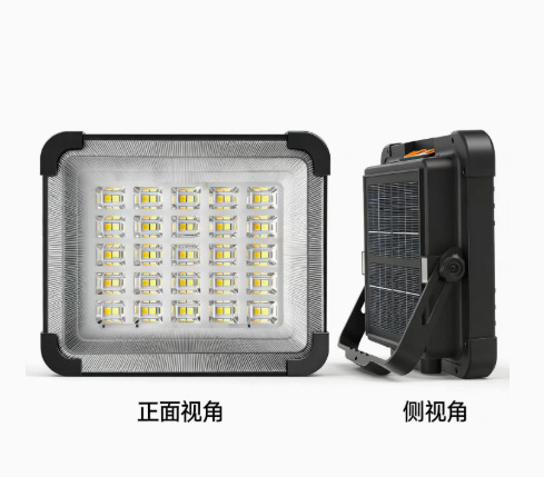 Luz solar recargable LED lanzamiento al aire libre mercado nocturno camping larga duración lámpara de iluminación portátil lámpara camping image 6