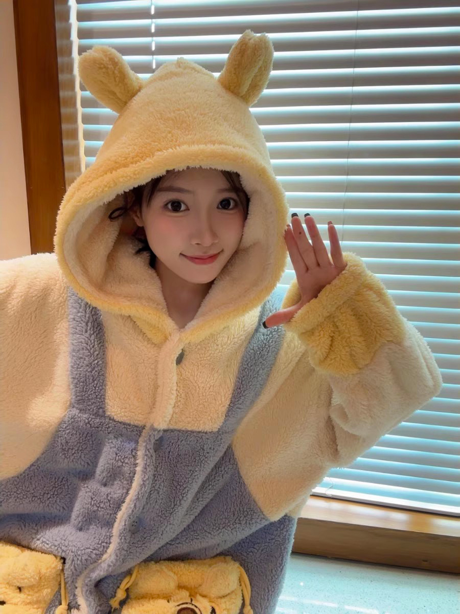 [pupu bear nightgown + pants]