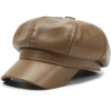 Leather star anise khaki