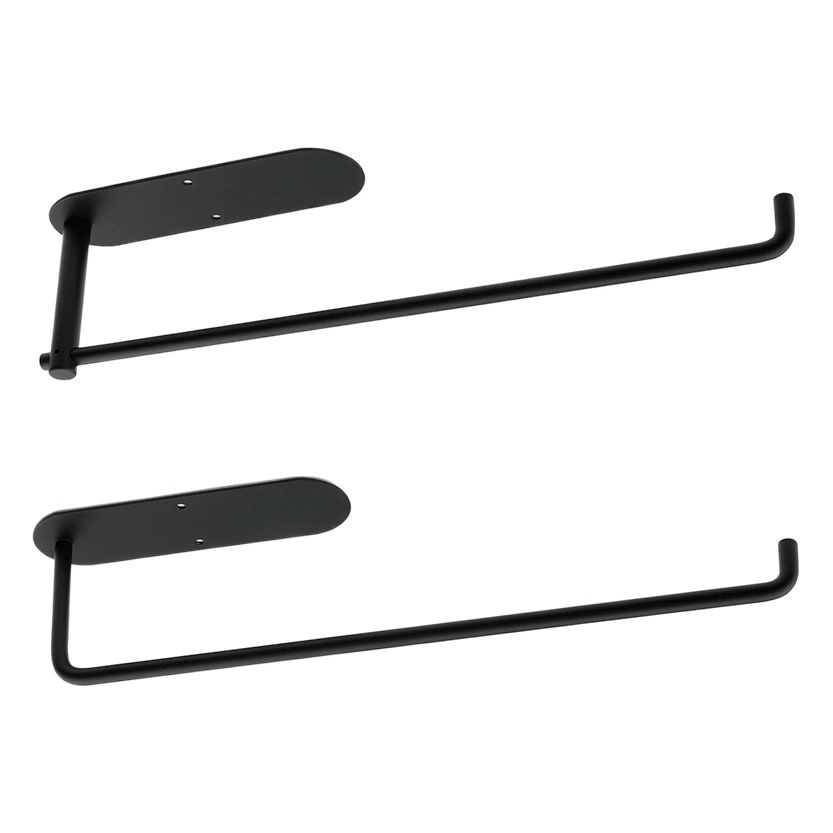 Американский стиль квадратный/круглый Дырокол без перфорации держатель кухонной ткани из нержавеющей стали кухонный держатель для рулонной бумаги Шкаф Вешалка для ткани