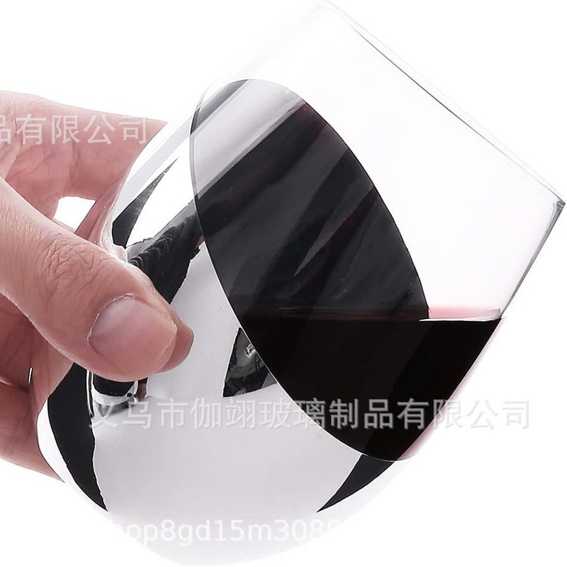高颜值金边蛋形玻璃杯红酒杯威士忌酒杯透明水杯早餐杯厂家批发|undefined