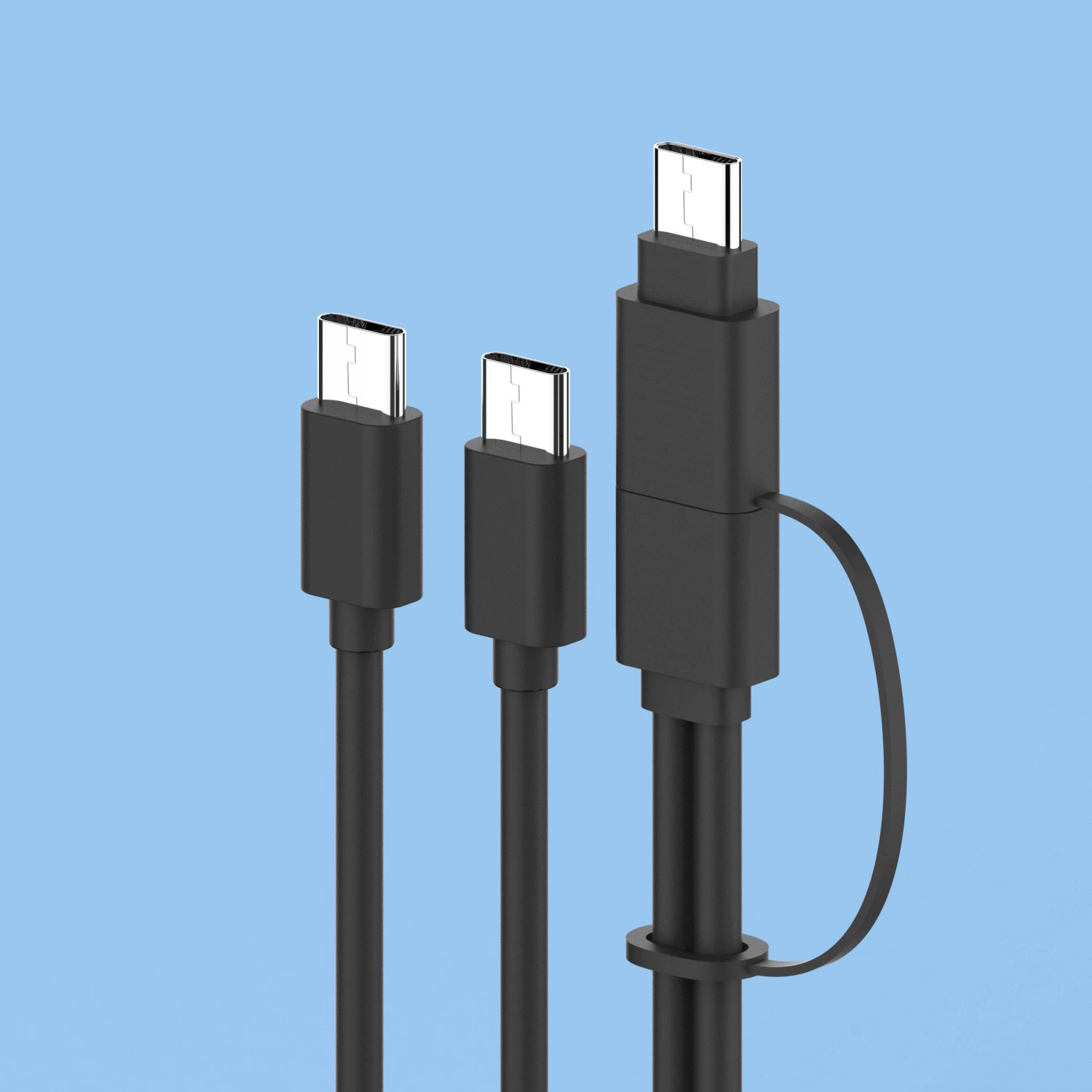 Apple, huawei, charging cable, power cable, 2 in 1