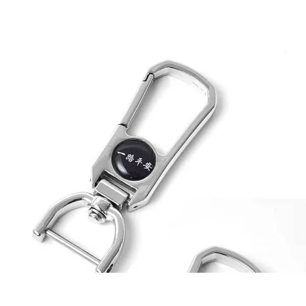 Car key chain 360 degree rotatable unisex waist business gifts