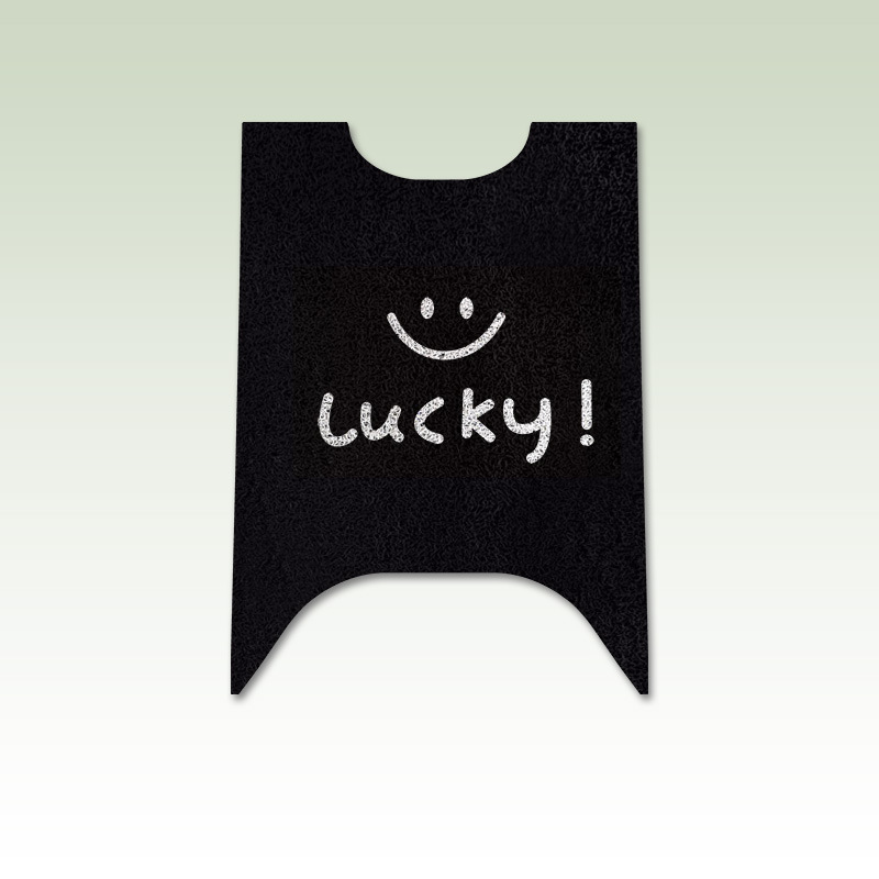 Yadea G36-M — Yadi Electric vehicle foot mat - smiley-face