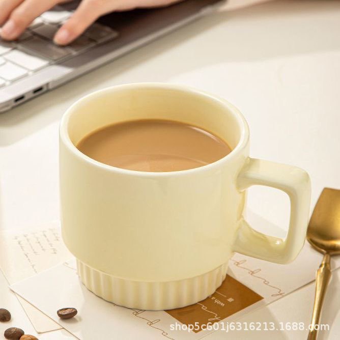 Relieve mate tazas de cerámica impresión de regalos logotipo personalizado tazas de agua de vacaciones tazas de marca