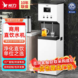 希力商用净水器直饮水机RO反渗透加热一体大流量饮水机立式净水机