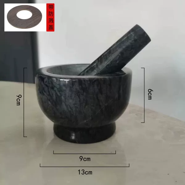 Bowl -shaped waves+stone hammer+splashing cover