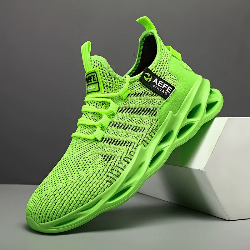 2025 Трансграничная новая модная сетка дышащая повседневная мужская обувь корейская версия кроссовки большого размера легкие кроссовки большого размера