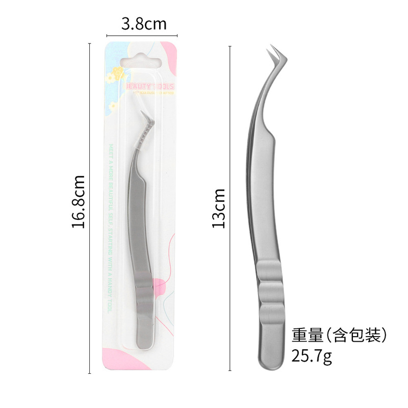 高档中式翘睫镊子嫁接睫毛开花美睫师专用工具睫毛镊子乌克兰镊子|undefined