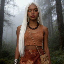 假发长卷发;假发马尾;长直发假发