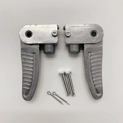 car original foot-resting rice color second: Electric vehicle pedal - a-pair-of-left-and-right-pedals-for-the-second-generation-little-turtle-king-including-accessories