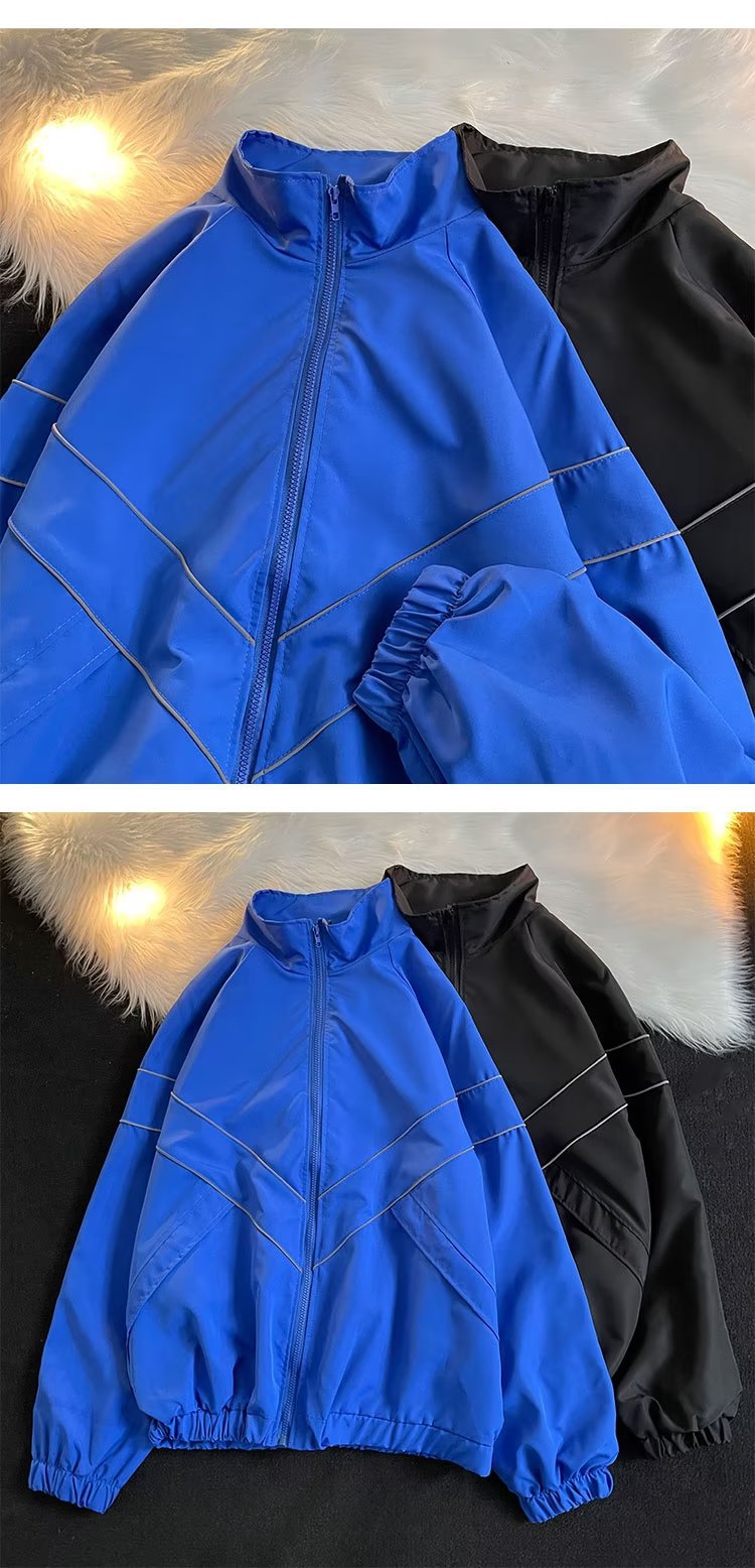 Reflektierende Funktionsjacke Windbreaker Für Damen Und Herren_voghion.com