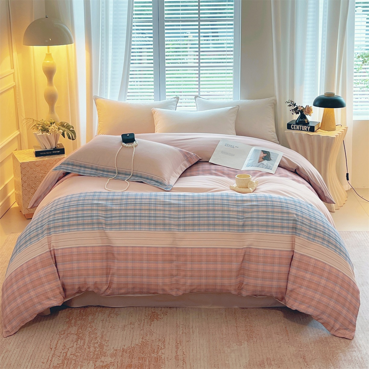 Nueva cubierta de edredón de estilo chino una sola pieza para comprar una sola pieza más gruesa de lana molida otoño invierno calor al por mayor cubierta de edredón de algodón una sola pieza