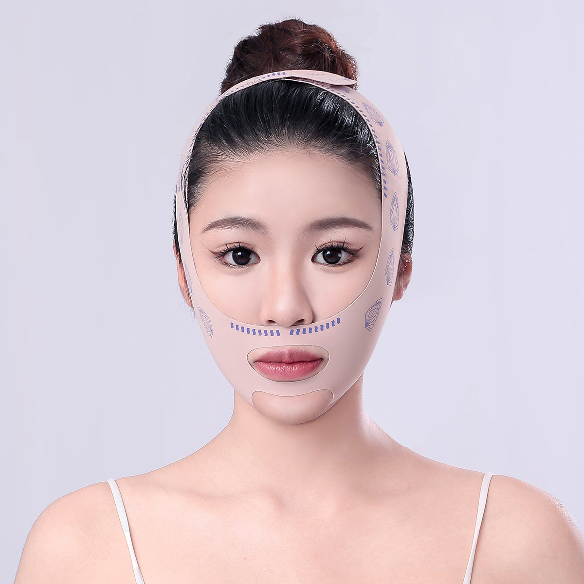 Facelift V-face bandage Double chin instrument 3D roller tool V-face mask face sculpting V-face magic brand
