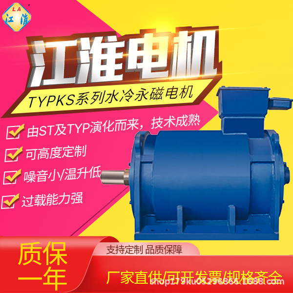 六安江淮电机马达水冷永磁电动机三相异步TYPKS-225S-4 37kw代理