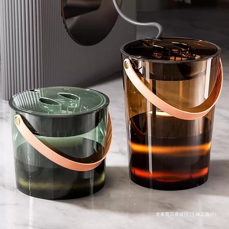 Элитный ведро влажный и сухой разделение, чайный набор с аксессуарами, 2 в 1, новая коллекция
