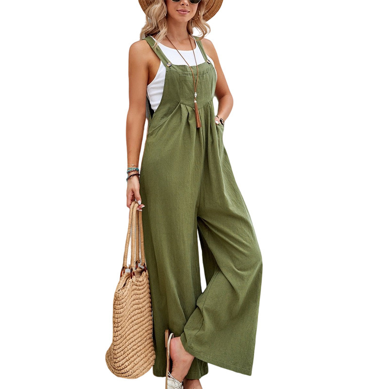 Spot 2023 Amazon venta caliente eBay estación independiente wish ropa de mujer europea y americana estilo caliente color sólido casual correa larga