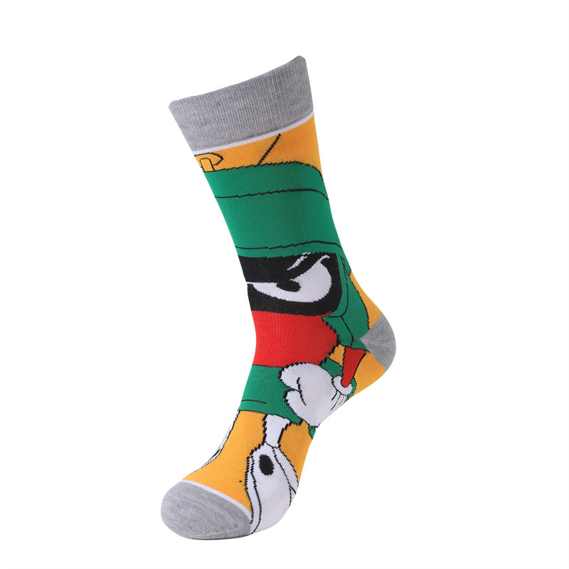 Wholesale Trendy Men'S Cotton Cartoon Tube Socks Stockists Women'S Animation Personalized Socks-5Prs 35 Undefined