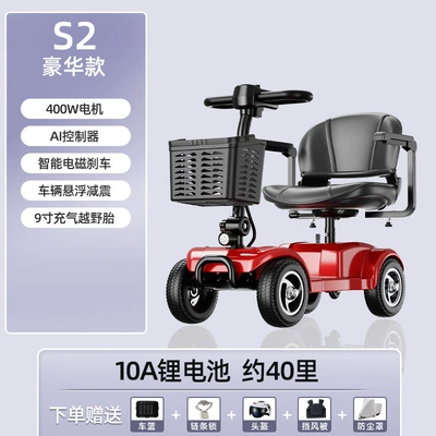 Qatlanan elektrik velosipedlər – vehicle - s2-luxury-model10a-lithium-batteryrange-about-40-miles-400w-motor-24v