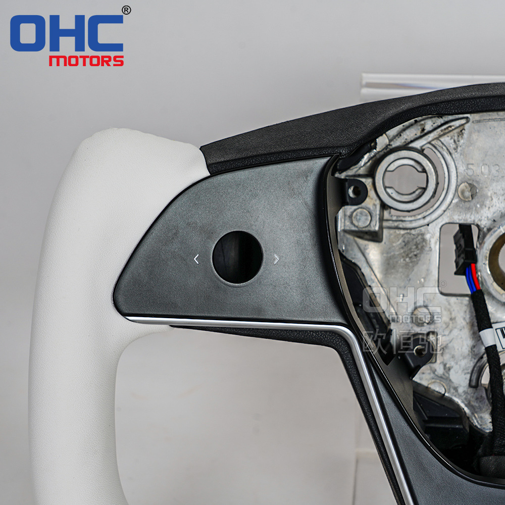 Directly Shipped from the Us Warehouse, Suitable for Tesla Yoke Steering Wheel, Tesla Model 3/Y Car-Style Steering Wheel