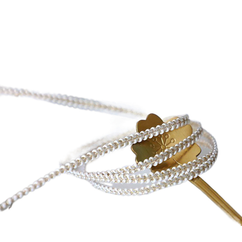 레이스 액세서리/  의류 액세서리 미니 골드 짠 레이스 청삼 원피스 가방 가장자리 액세서리