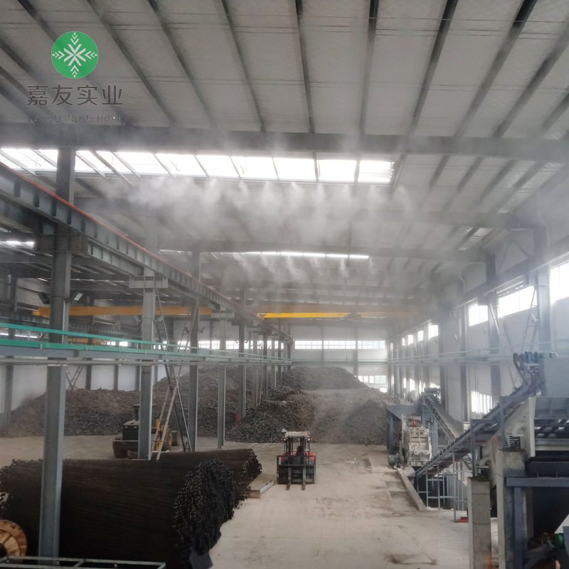 铜仁高压喷雾降尘免费设计方案 煤棚除尘设备 砂石料场喷淋系统