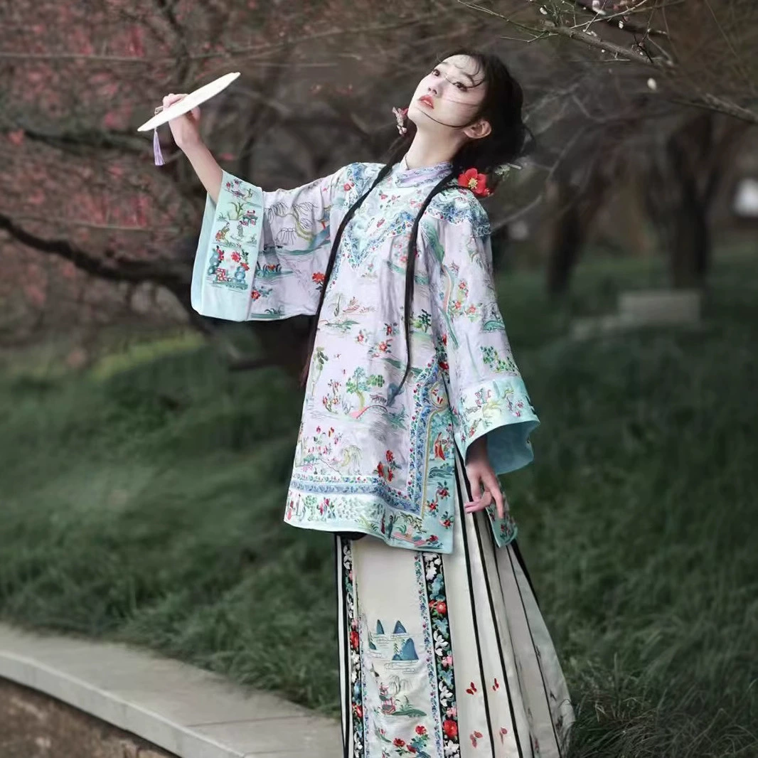 Цинханьская женская тяжелая промышленная печать поздней династии Цин