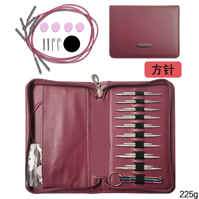 Амазонка 304 из нержавеющей стали рукава иглы кольца набор шерстяной свитер вязаный набор