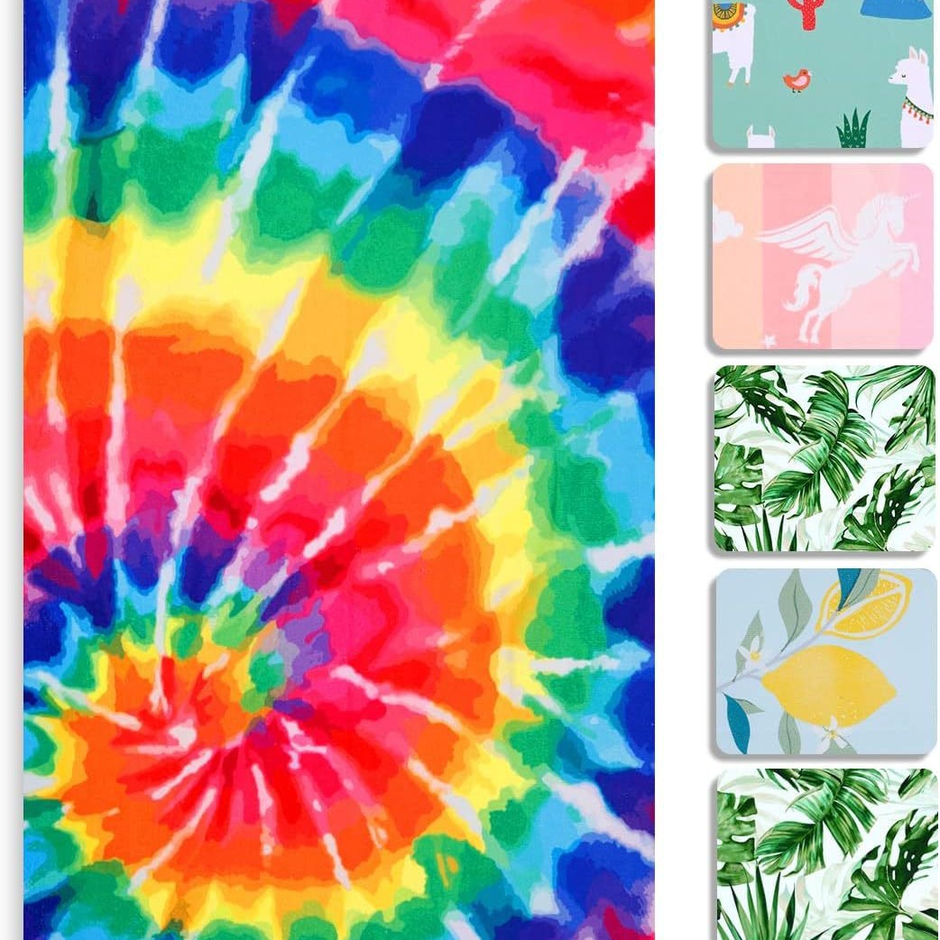 Big beach quick dry handheld bath towel for swimming for traveling