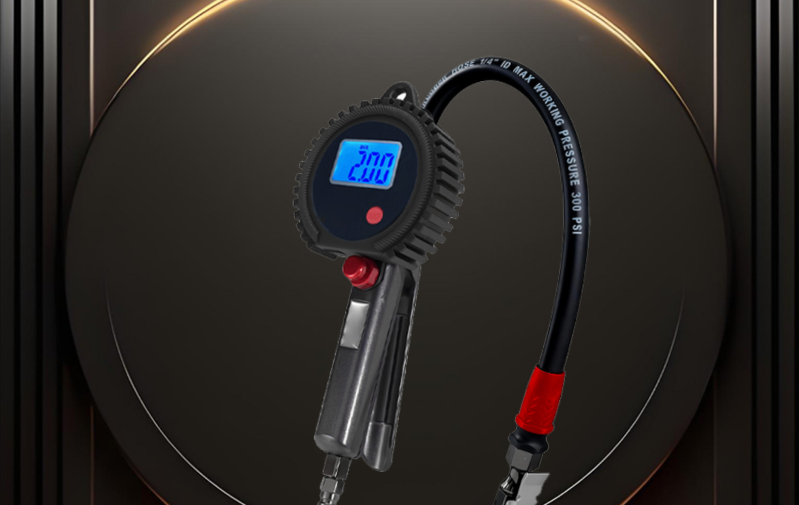 [Supports Oem] Tire Pressure Gauge Digital Display Car Tire Inflator Tire Pressure Monitor