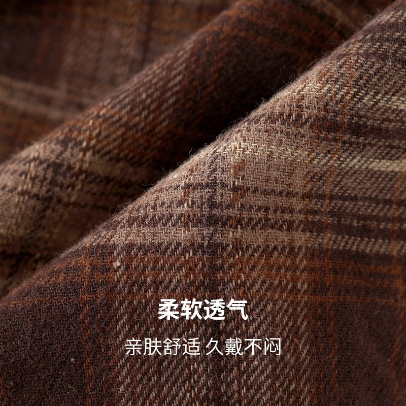 磨毛格子前进帽女生2025新款春秋款格纹鸭嘴报童帽画家鸭舌贝雷帽|undefined
