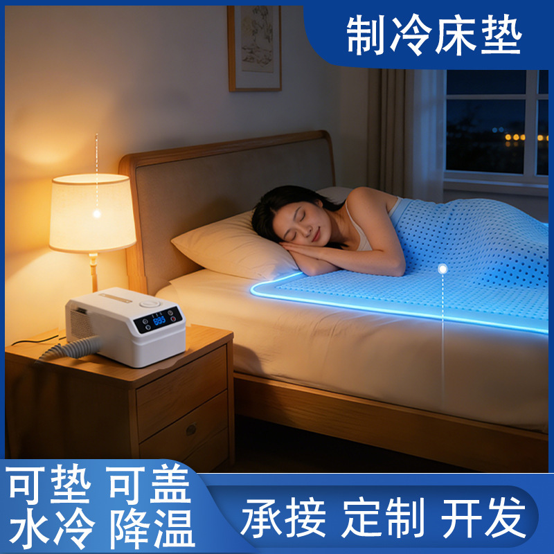 Single-Person Semiconductor Cooling Dormitory Cooling Water-Cooled Mattress Ice Pad Student Water Cooling Pad Ice Mattress Cooling Pad