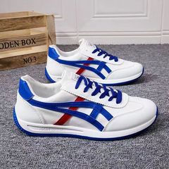 Men's 2023 Autumn New White Sneakers, Trendy Breathable Low-Top Airwalk Men's Casual Sports Canvas Shoes