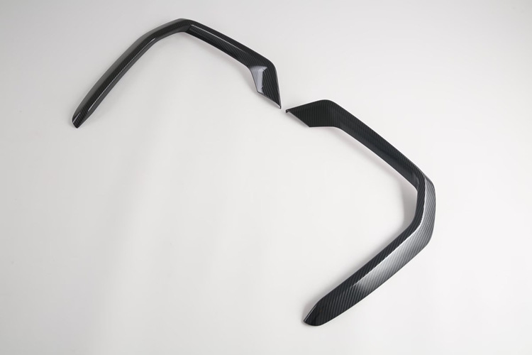 Suitable for Coolray Geely 25 Binyue L front air spoiler modification, front side trim, front fog light eyebrow ABS decoration M