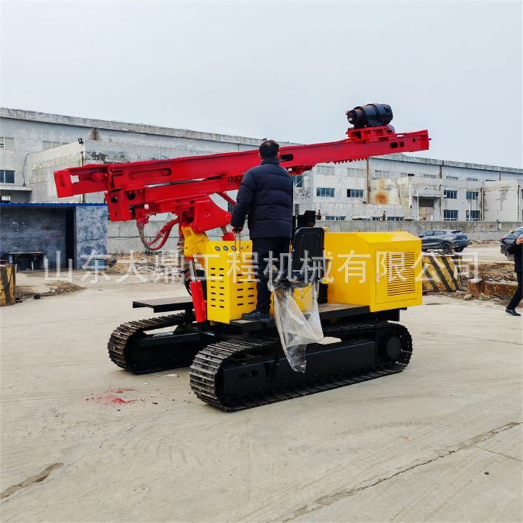 150 Megatt Photovoltaic Piling Machine Photovoltaic Power Station Construction Drilling Machine Crawler Spiral Hole Punching Machine