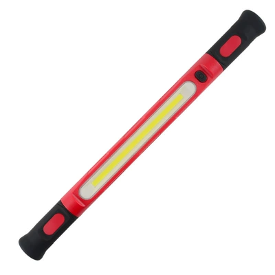 Cross-border outdoor magnetic detection work light COB emergency multifunctional flashlight with hook, power bank, and repair light (İşçi projektorları) - red