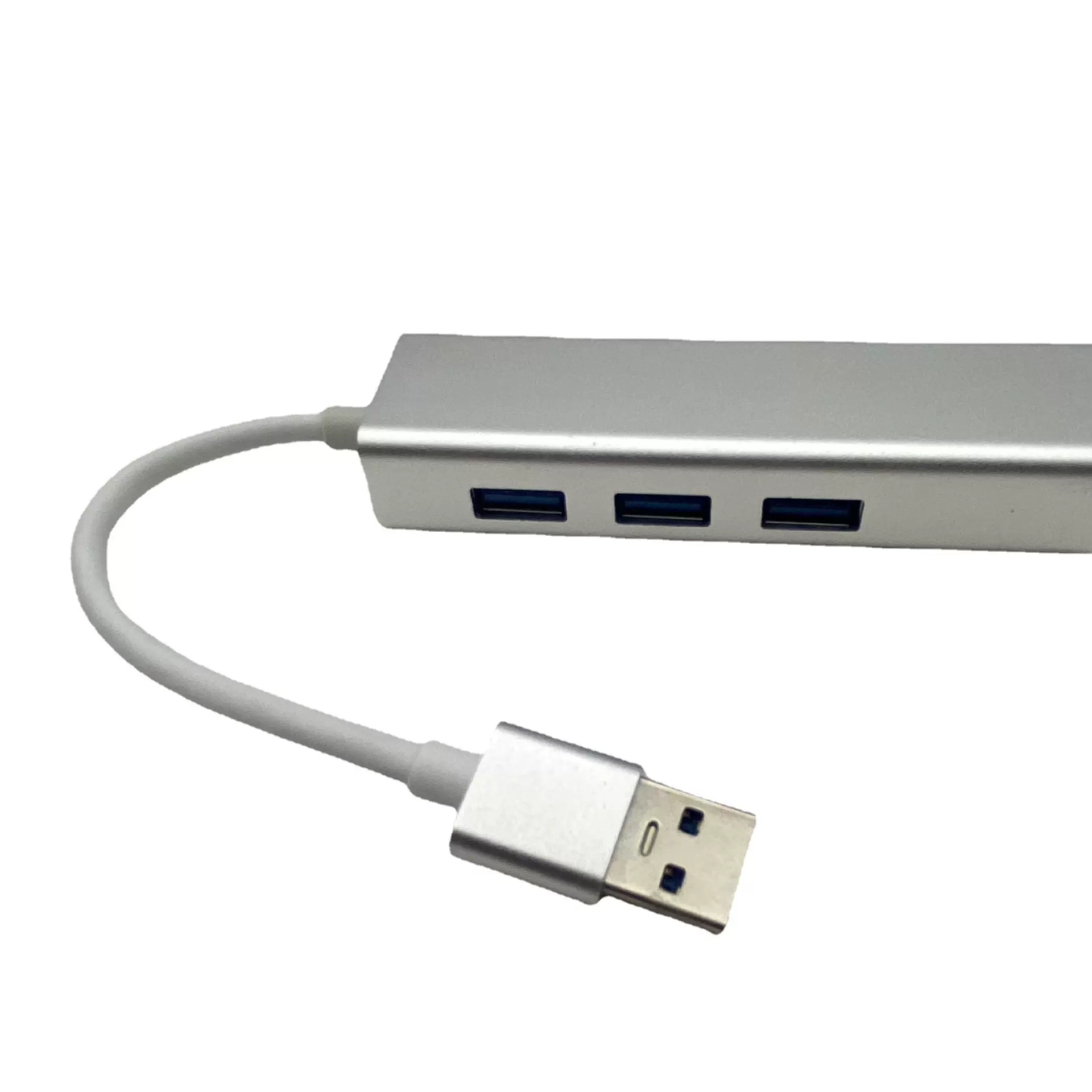网卡 us TO RJ45网卡 3口HUb 拓展坞 一拖四 集线器type-cusb3.0