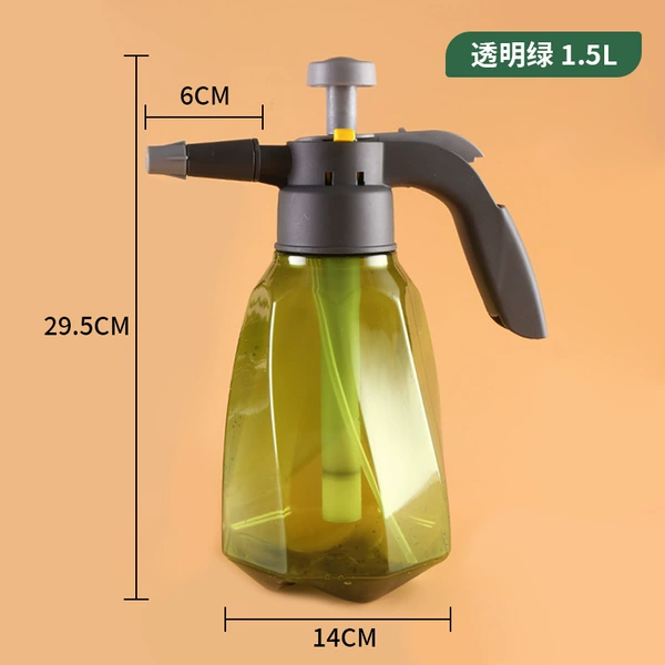 Transparent green 1.5L