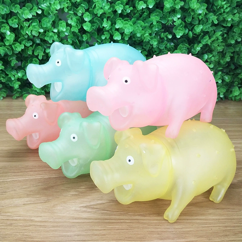 Смешная пластиковая игрушка, издает звуки, антистресс