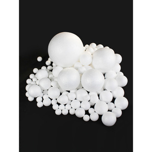 Wholesale Foam Balls, Polystyrene Balls, Solid Hollow Balls, Kindergarten Handmade Earth Planet Foam Particles