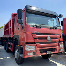 厂家出售豪沃自卸车 后八轮渣土运输车 右驾驶舱港口码头载货车