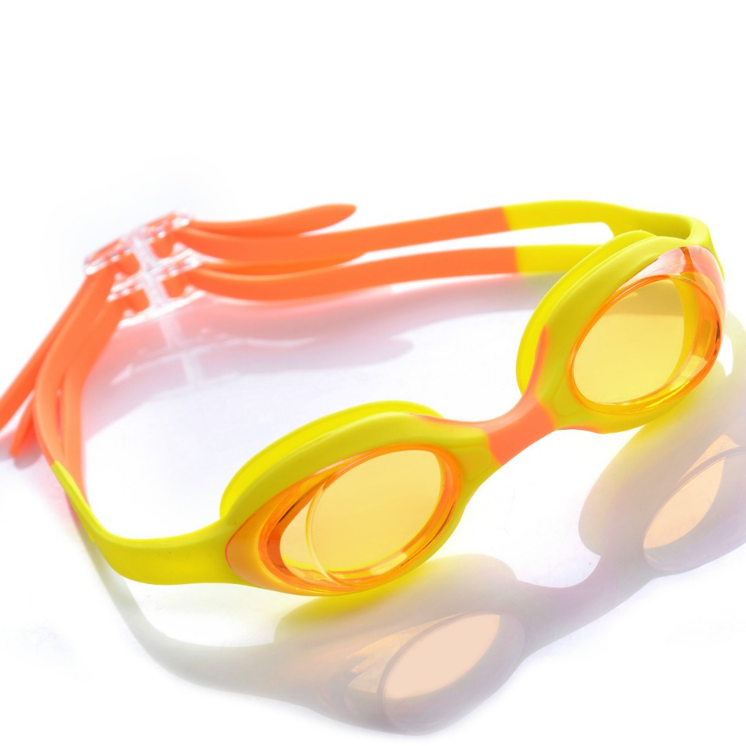 Gafas de Natación Infantil de Marco Grande Modelo 1300 de Silicona y PC, Antivaho y HD