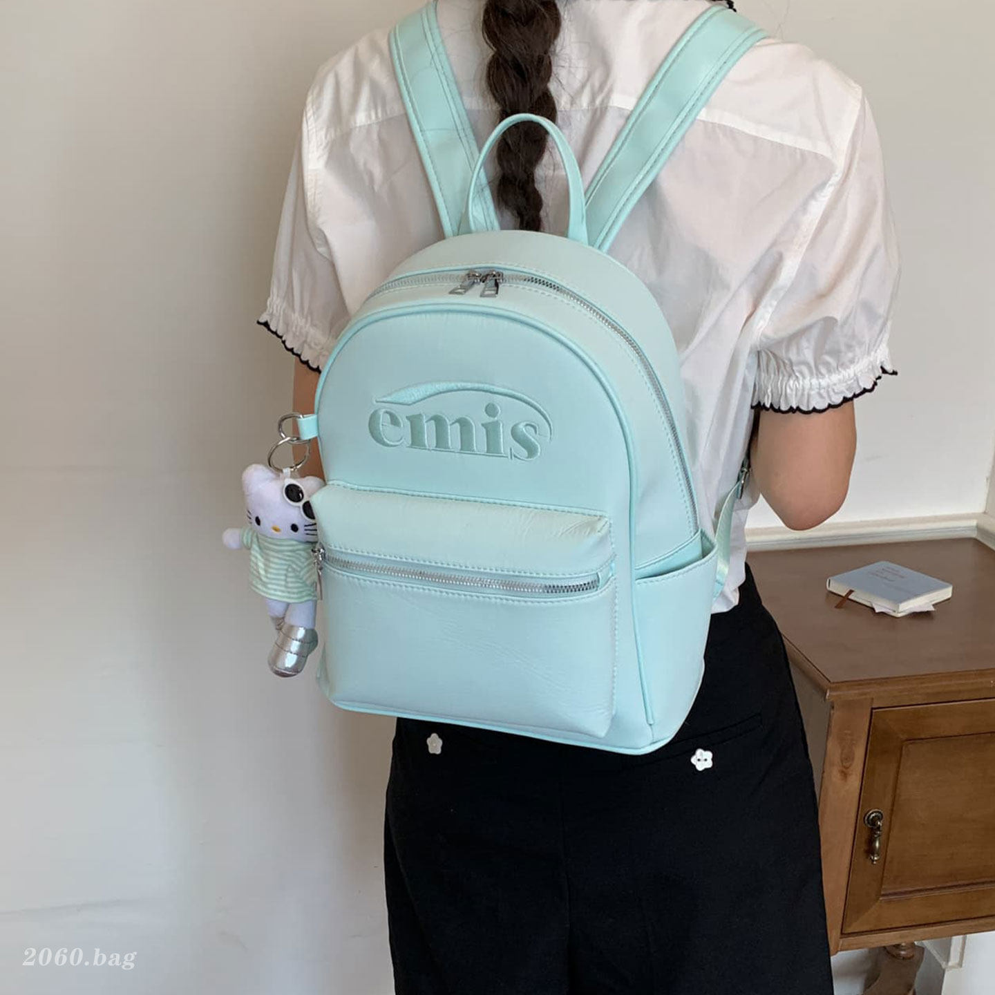 Peppermint Green Belt Colgante