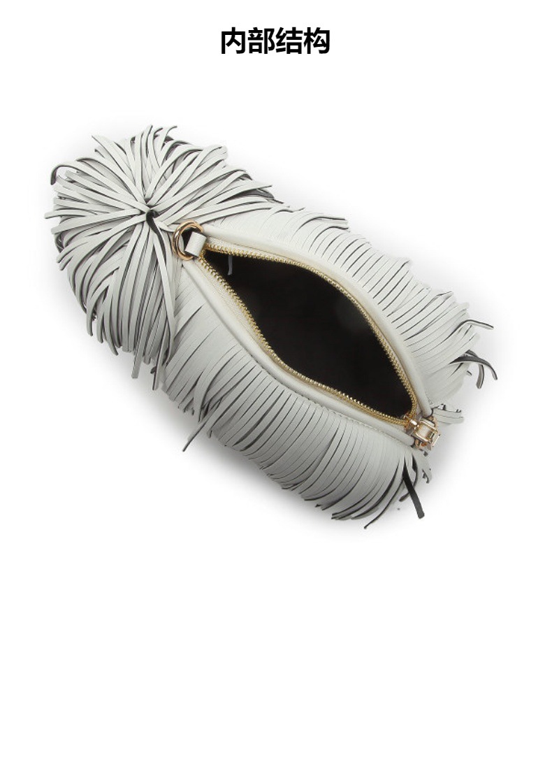 Medium Size Women's Medium Pu Leather Animal Cute Oval Zipper Shoulder Bag