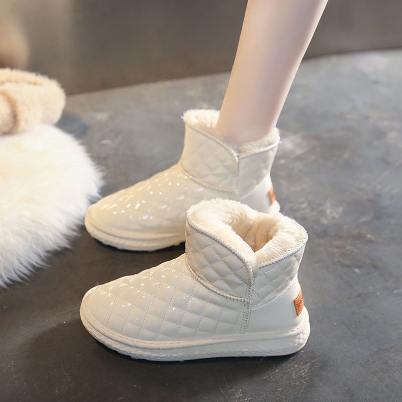 Winter keep warm casual comfortable boots flat platform